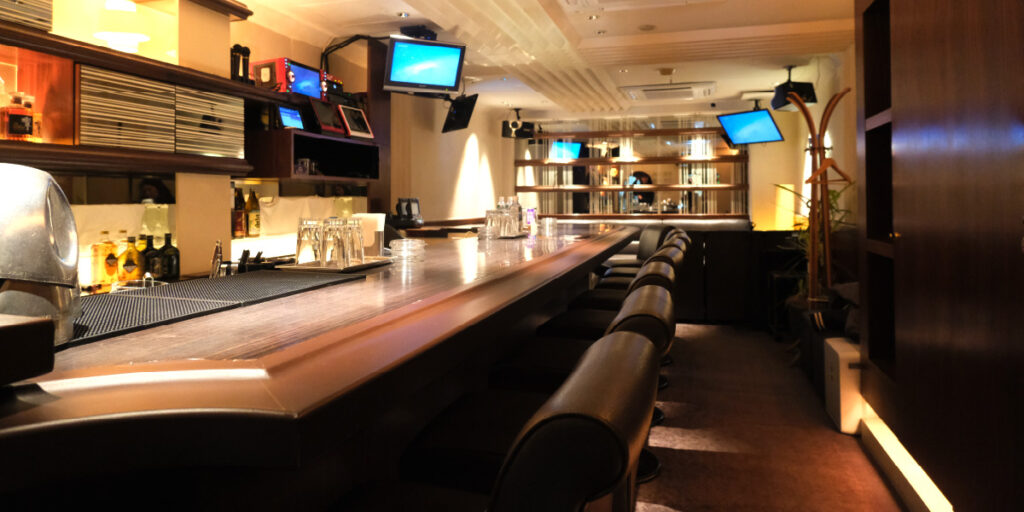 店内カウンター席